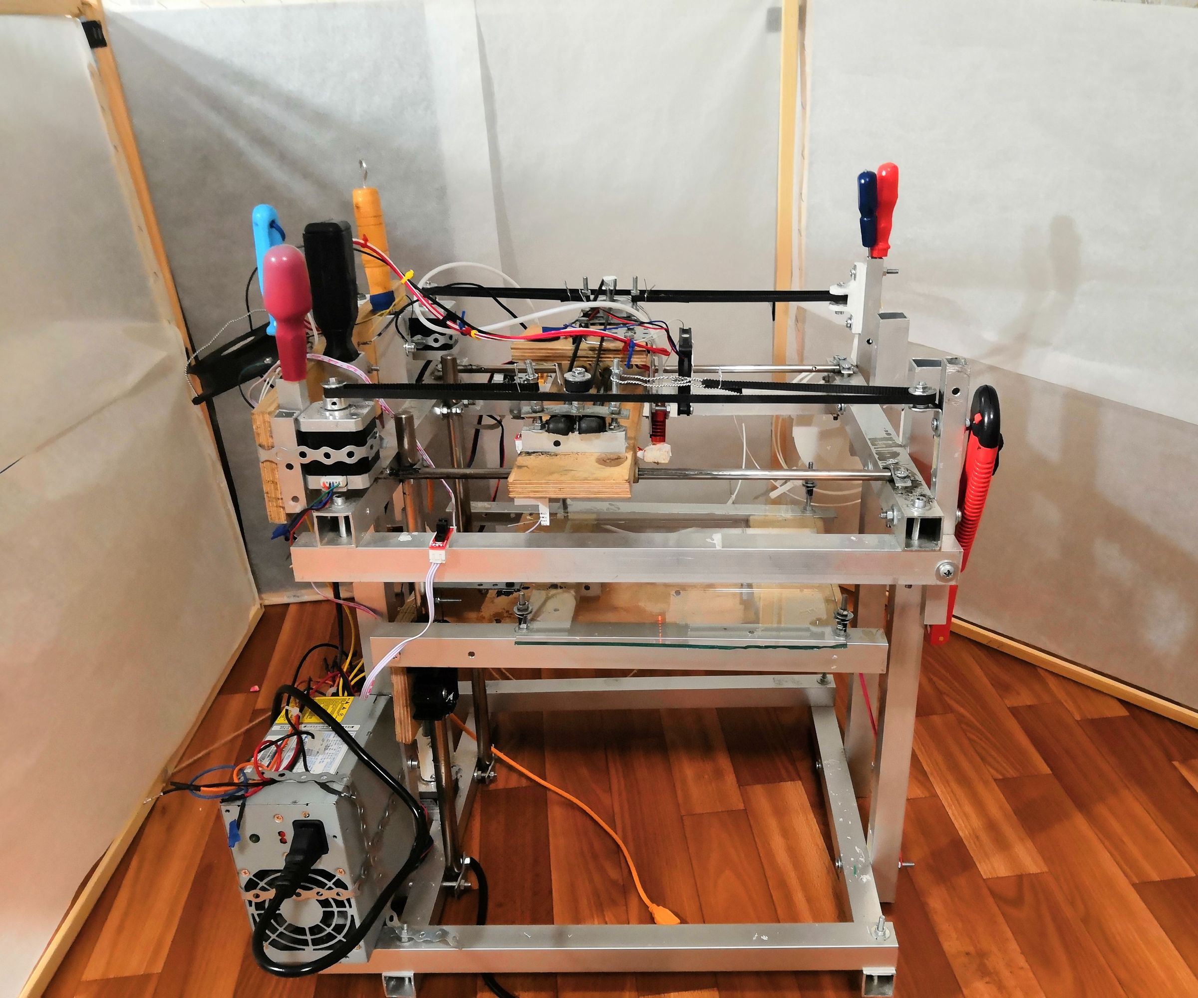 3d Printer Made of Trash