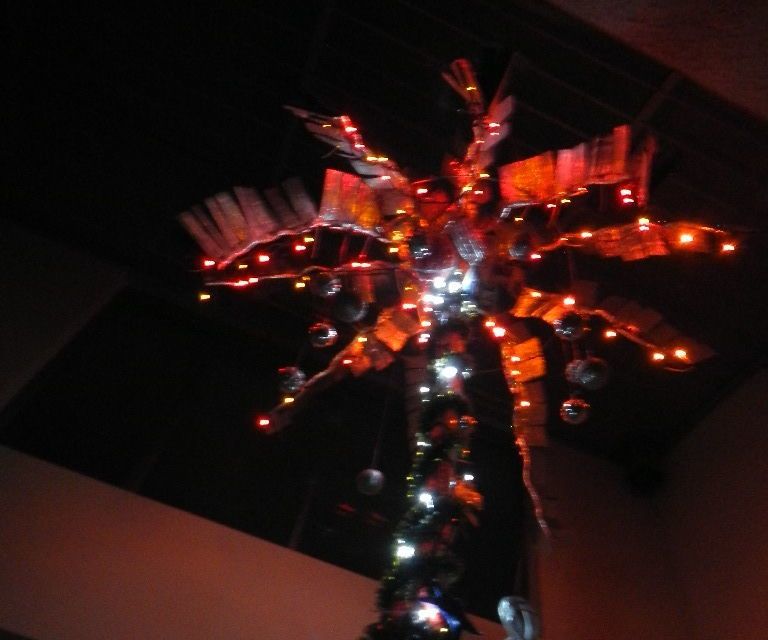 Bright Christmas Palm