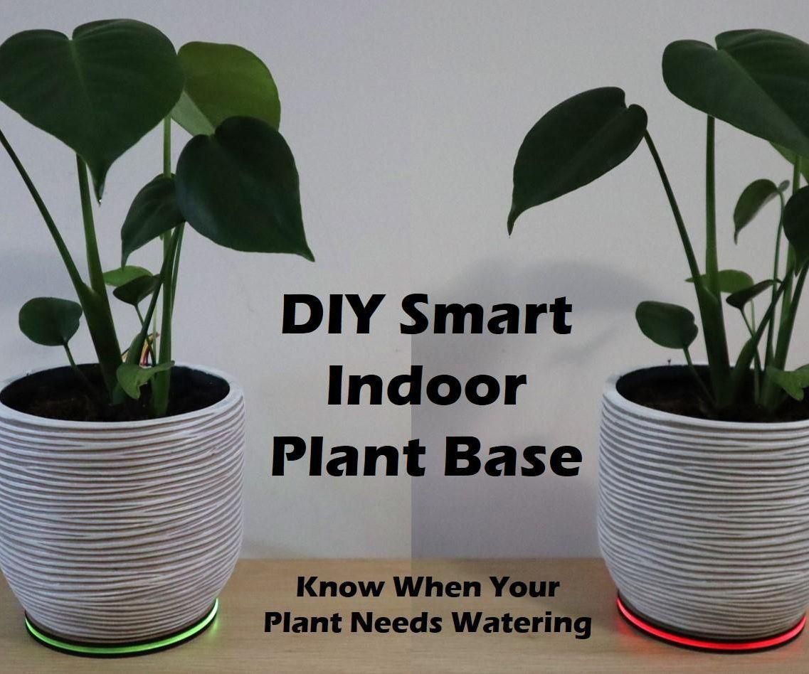 Smart Indoor Plant Monitor - Know When Your Plant Needs Watering