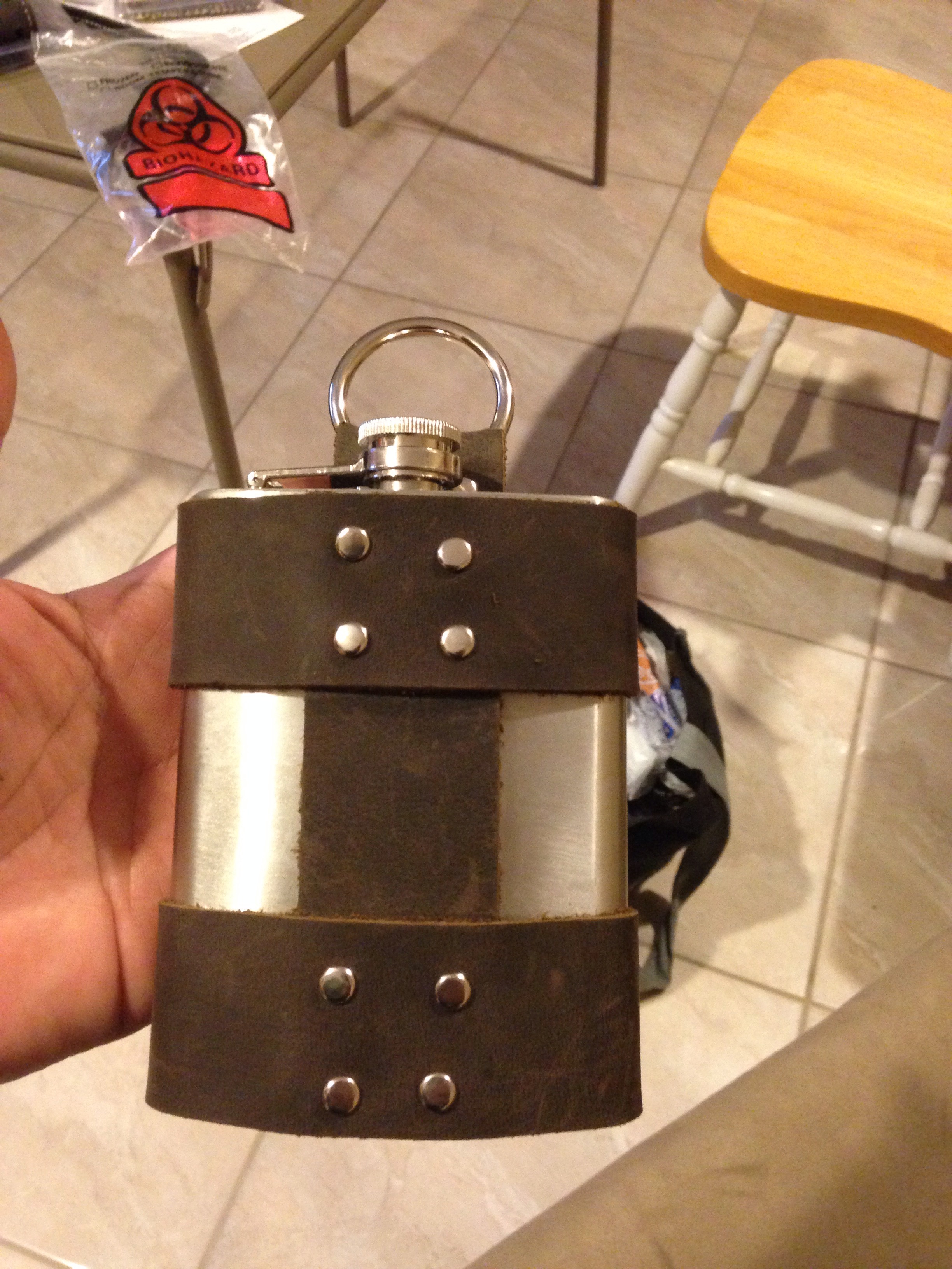 Flipped Out Flask Holder & Belt Strap 