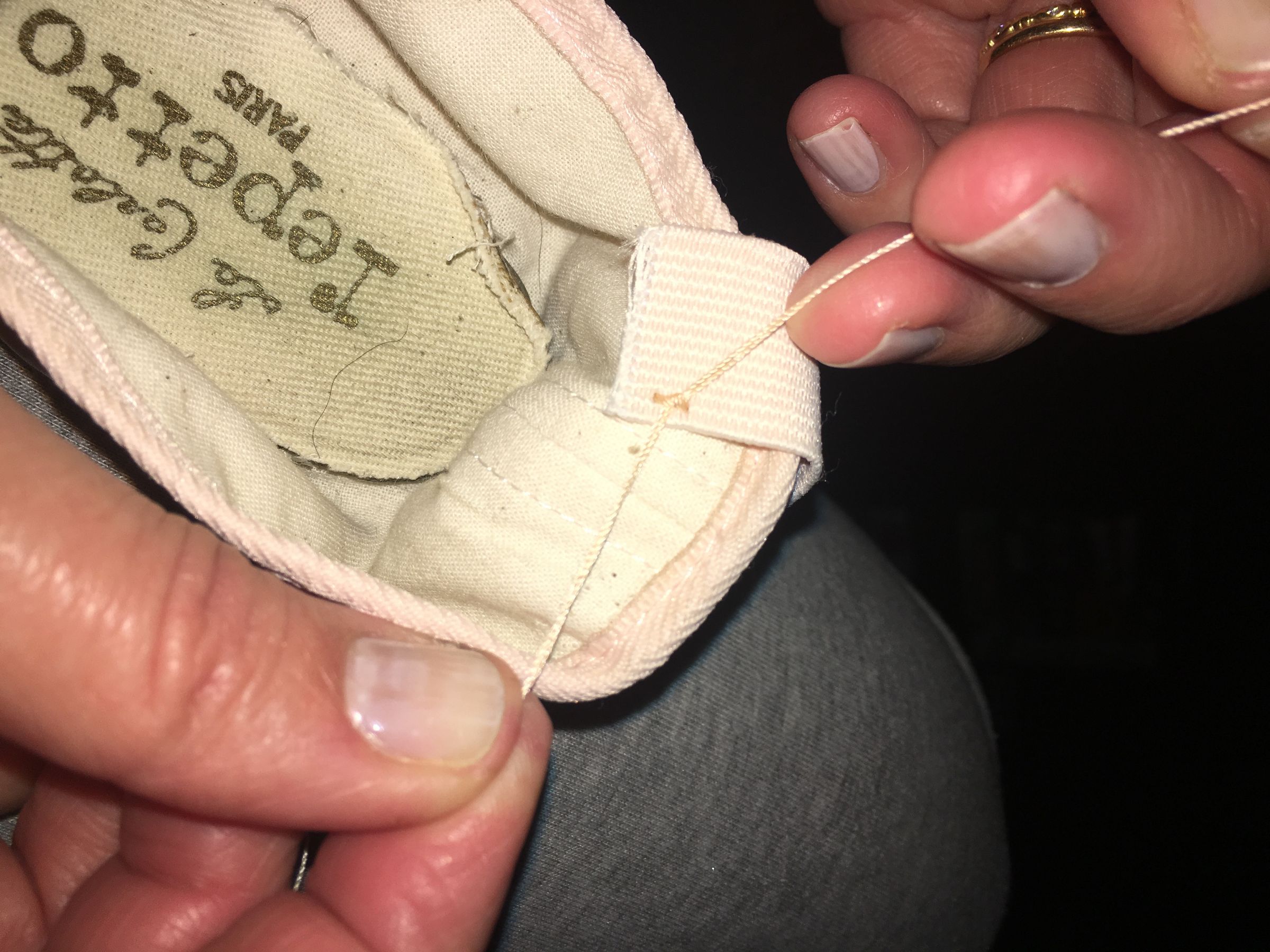 How to Sew Pointe Shoes for Beginners 7 Steps Instructables