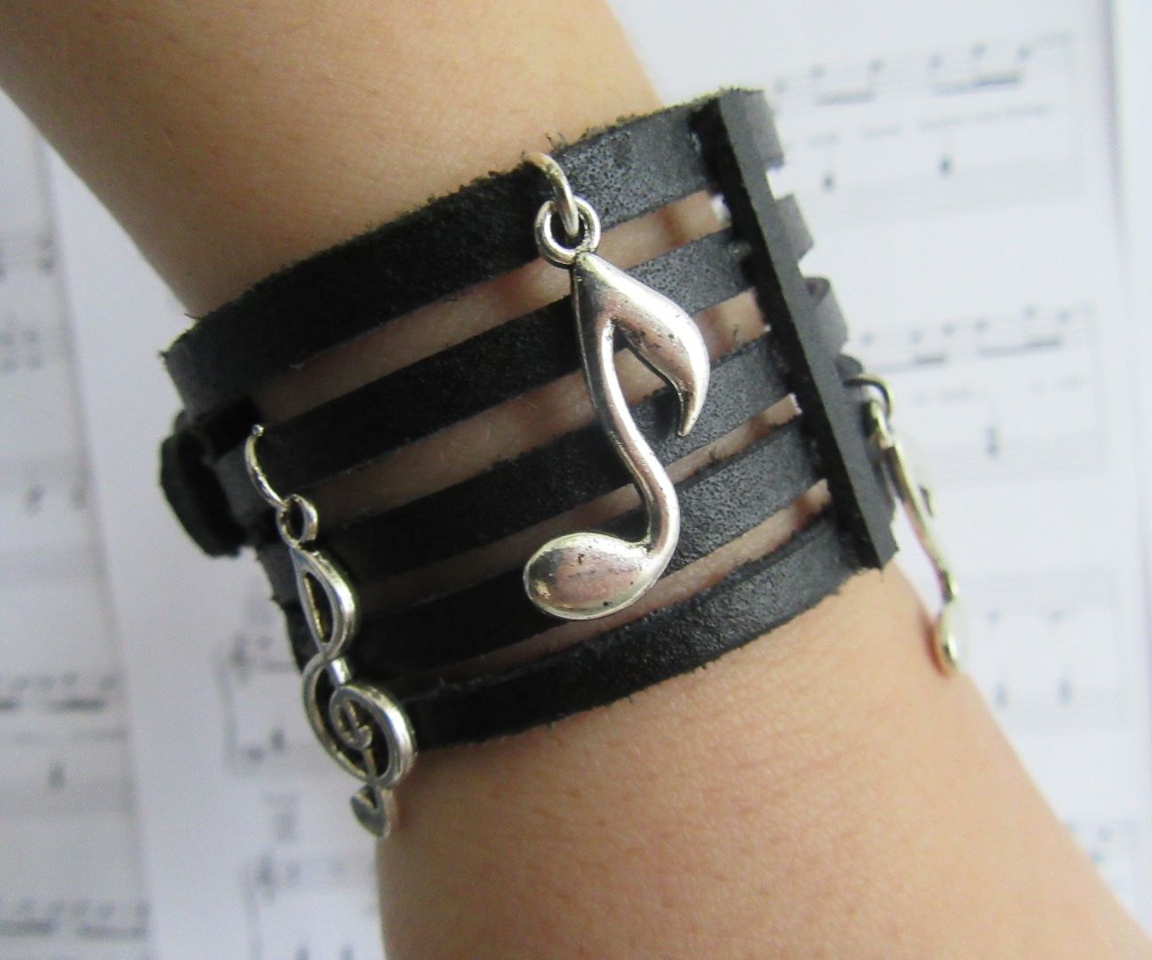 Music Stave Bracelet
