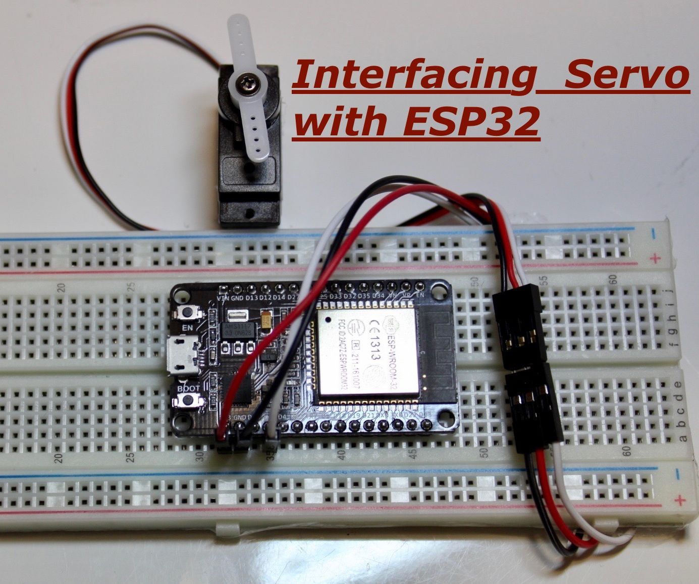 Interfacing Servo Motor With ESP32