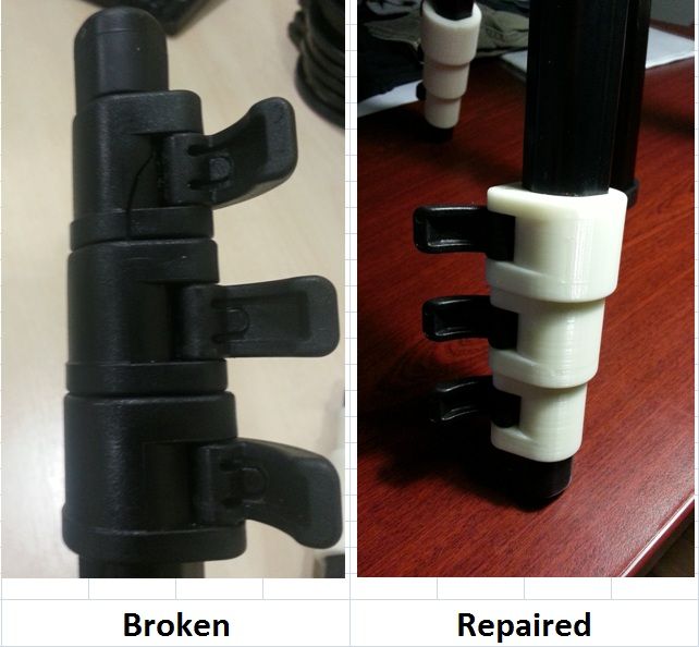 Repair The Leg Locks on Your 728B Manfrotto Tripod w/ 3D Printed Parts