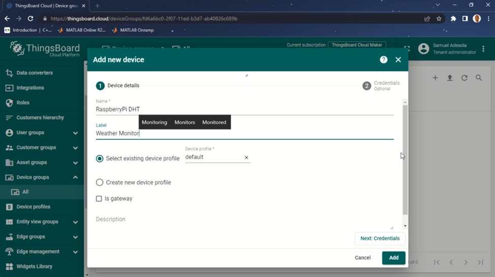 How to Send Data From Raspberry Pi to Thingsboard Cloud - Instructables