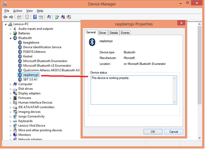 2.1. Set Up a Shared Bluetooth Folder