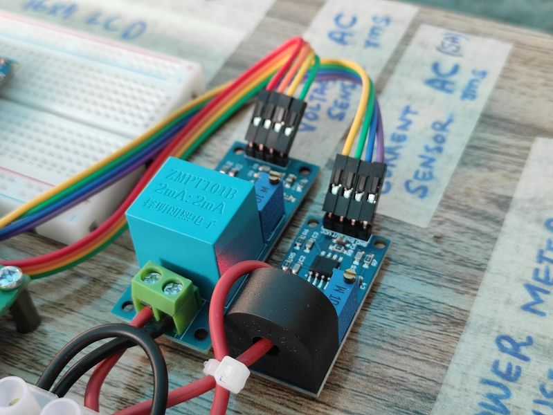 AC Power Meter Using Arduino Nano With Power Factor : 6 Steps (with ...