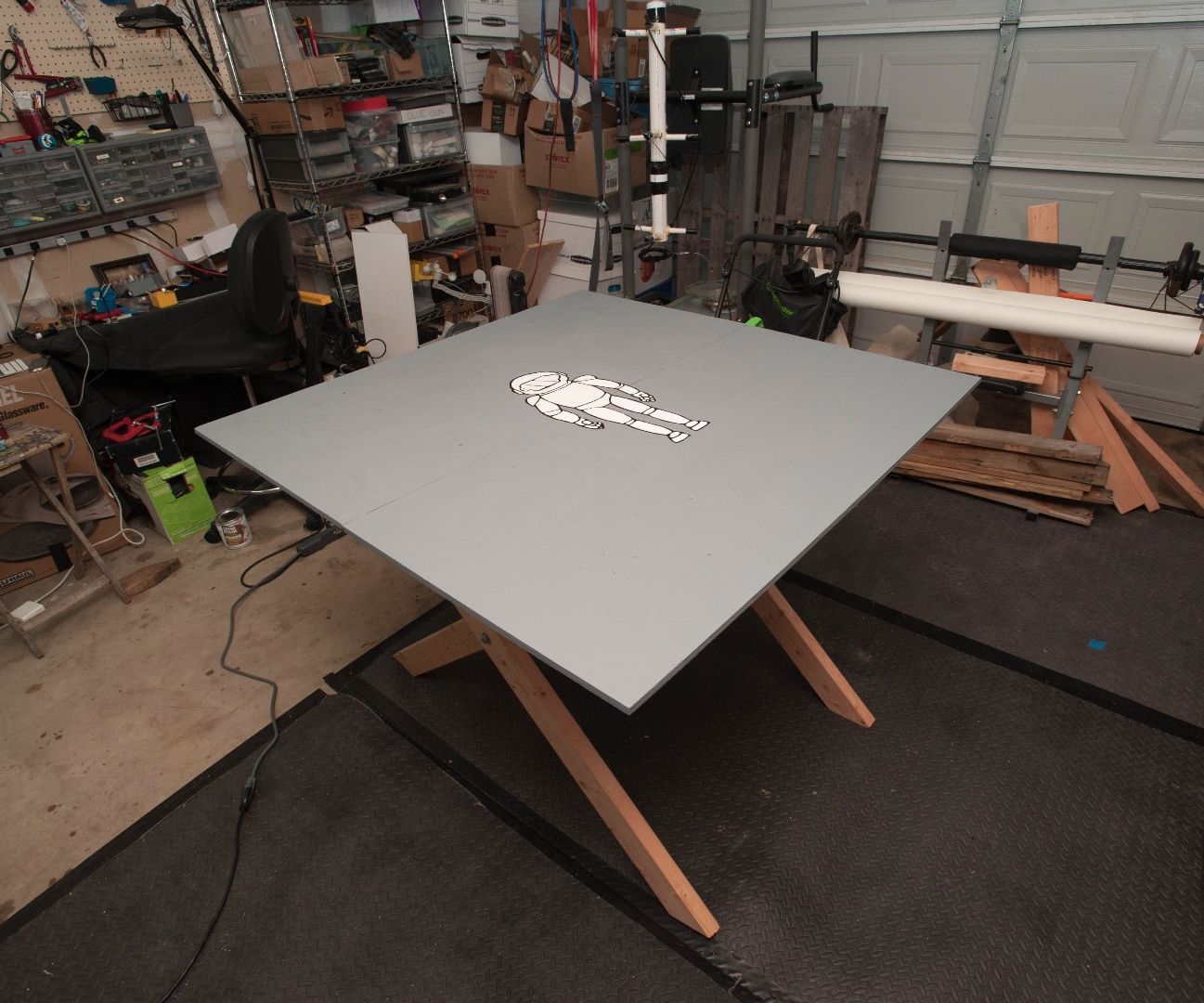 Folding Project Table