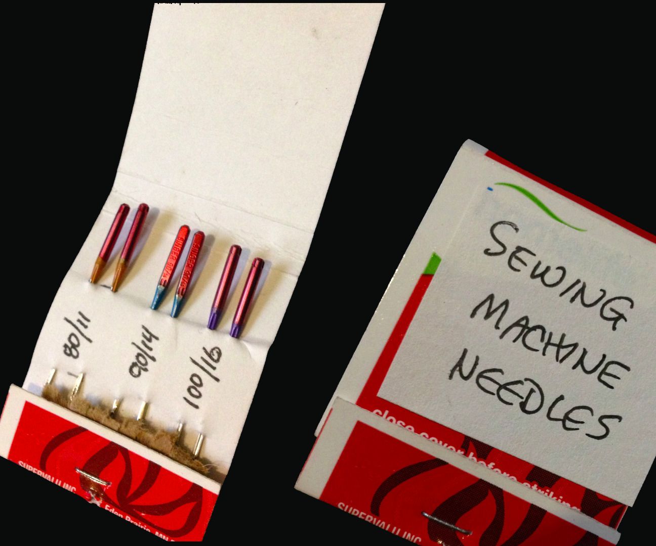 SAFELY ORGANIZE AND STORE SEWING MACHINE NEEDLES