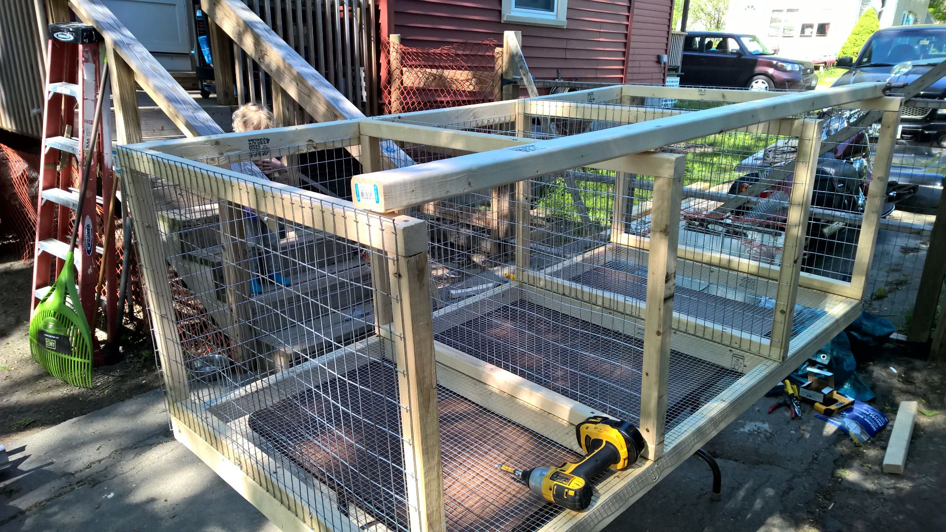 Building a Sectional Rabbit Hutch 12 Steps (with Pictures