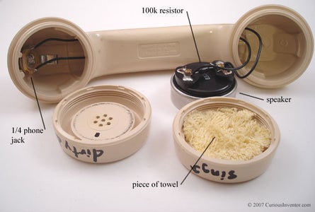 Make a LoFi Mic From an Old Telephone Speaker