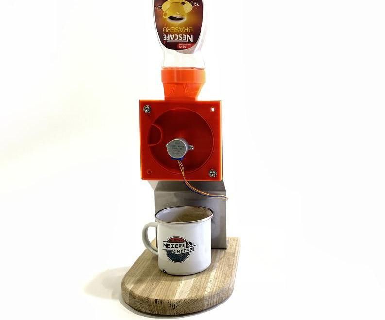 Totally Useless Coffee Dispenser…