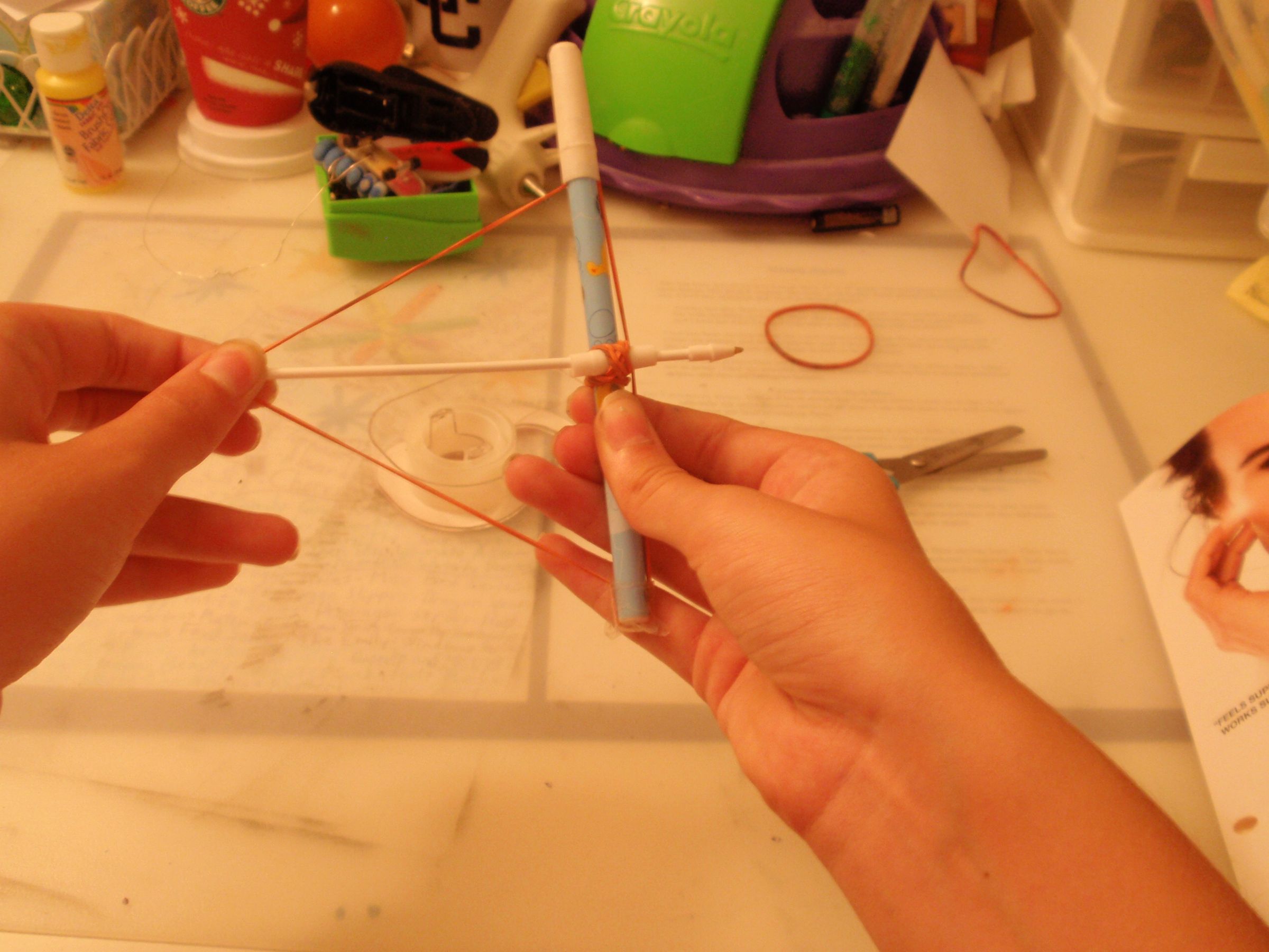 DIY Bow and Arrow Pen