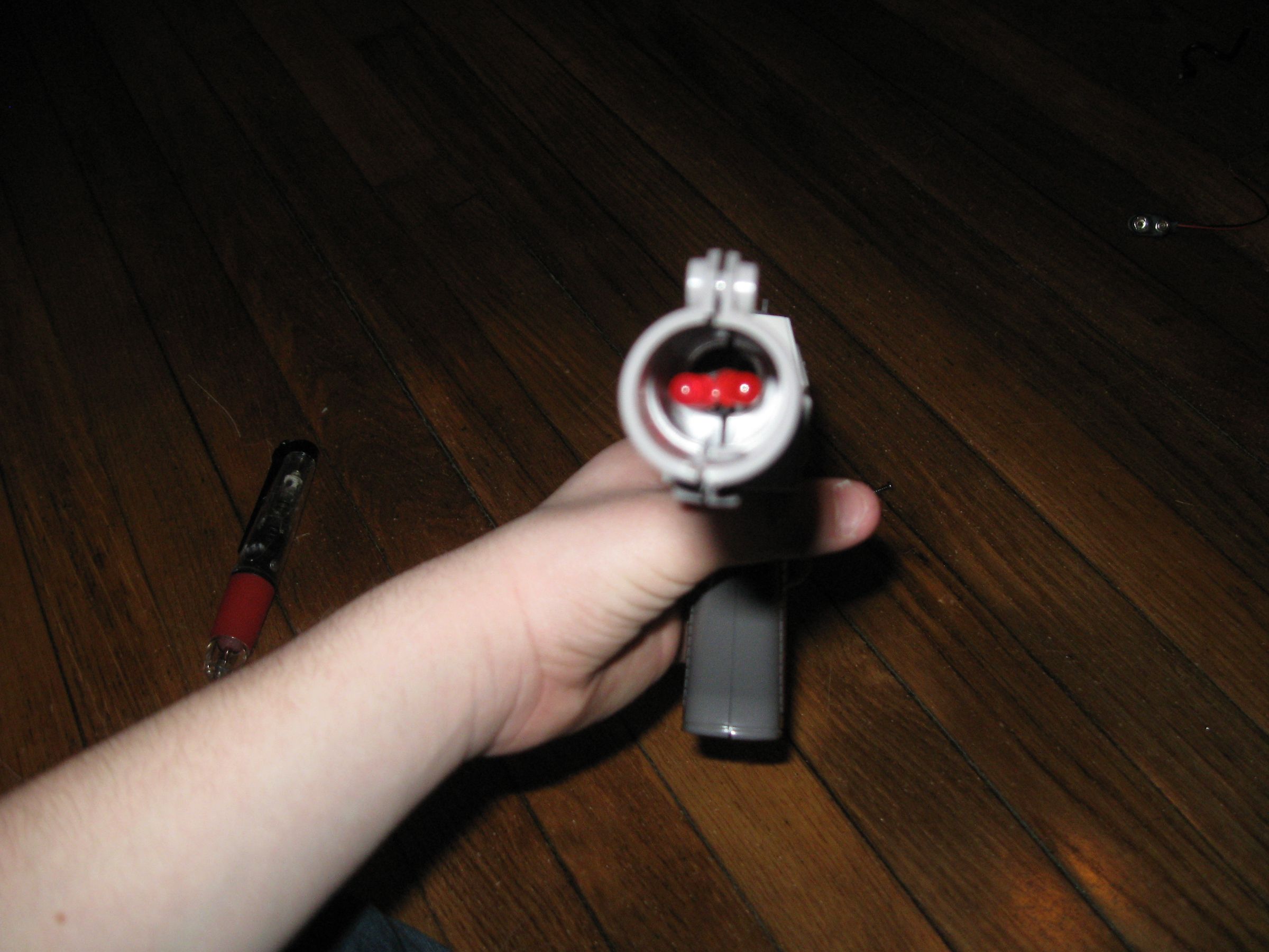 NES Zapper Flashing Gun