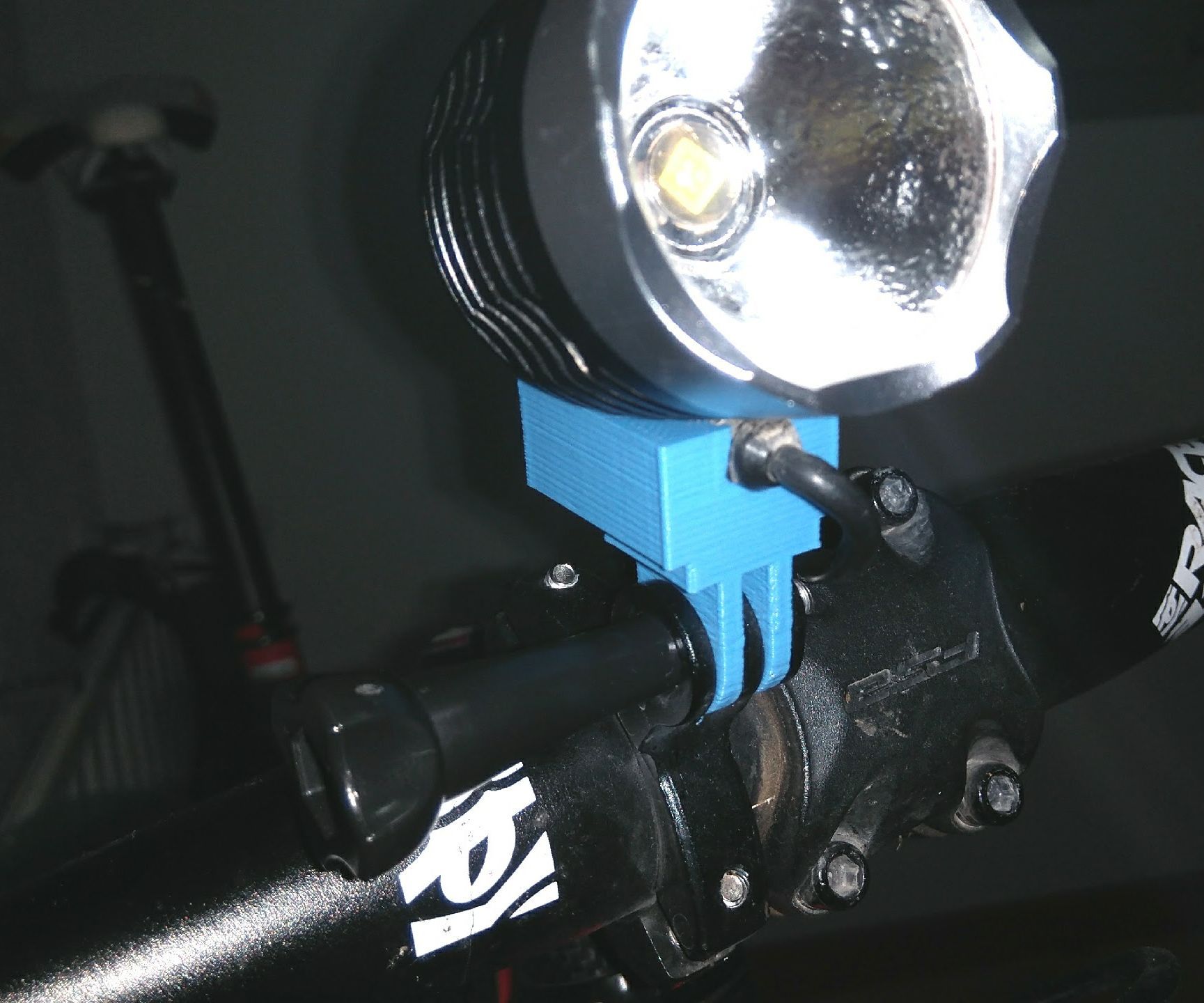 Bike Lamp With GoPro Mounts