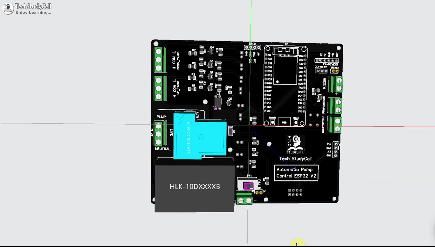 Design the PCB for This ESP32 Project