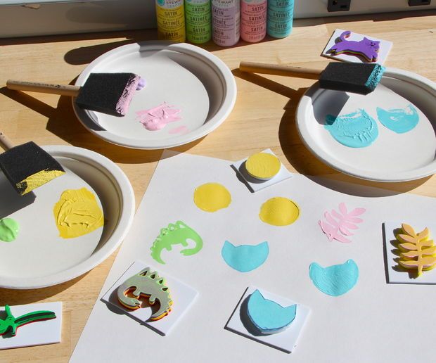 How to Make Foam Stamps