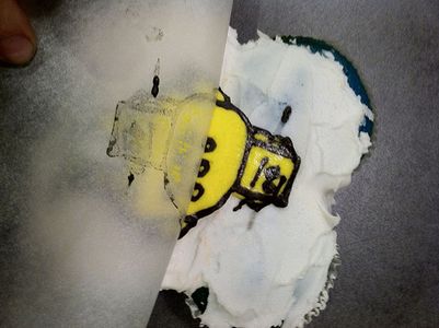 Frozen Buttercream Transfer