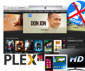 How to Stream ITunes Movie Via Plex Media Server?