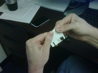 Credit Card IPhone / Ipod Stand