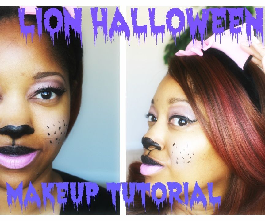 Lion Halloween Makeup | GRWM