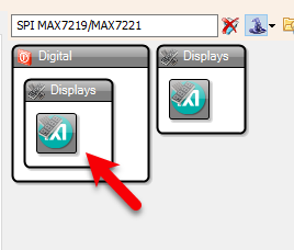 In Visuino Add Components