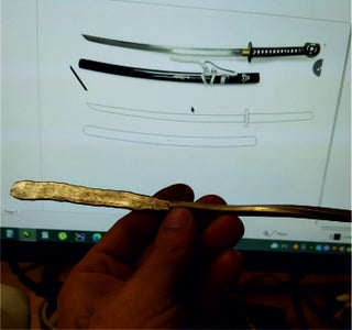 MAKING THE BLADE - PROGRESS.