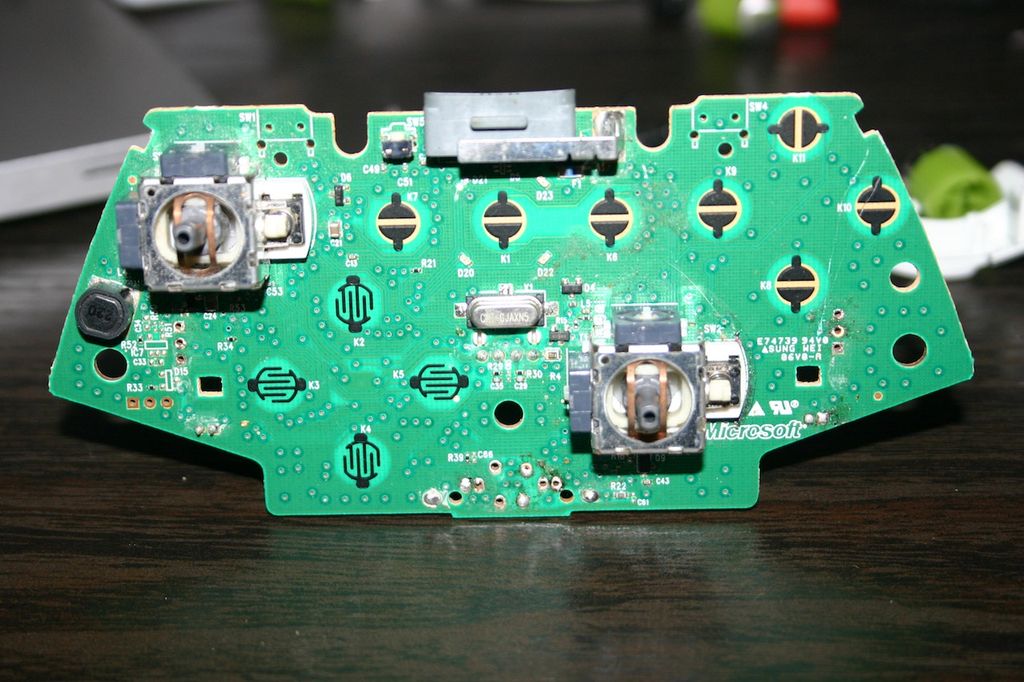 Xbox Controller Motherboard Diagram at Charles Wagar blog