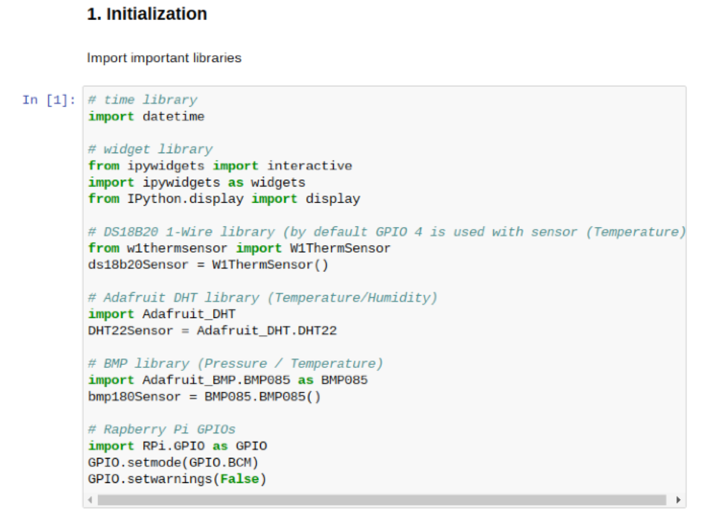 RPi Physical Computing Using Jupyter Notebook : 12 Steps - Instructables