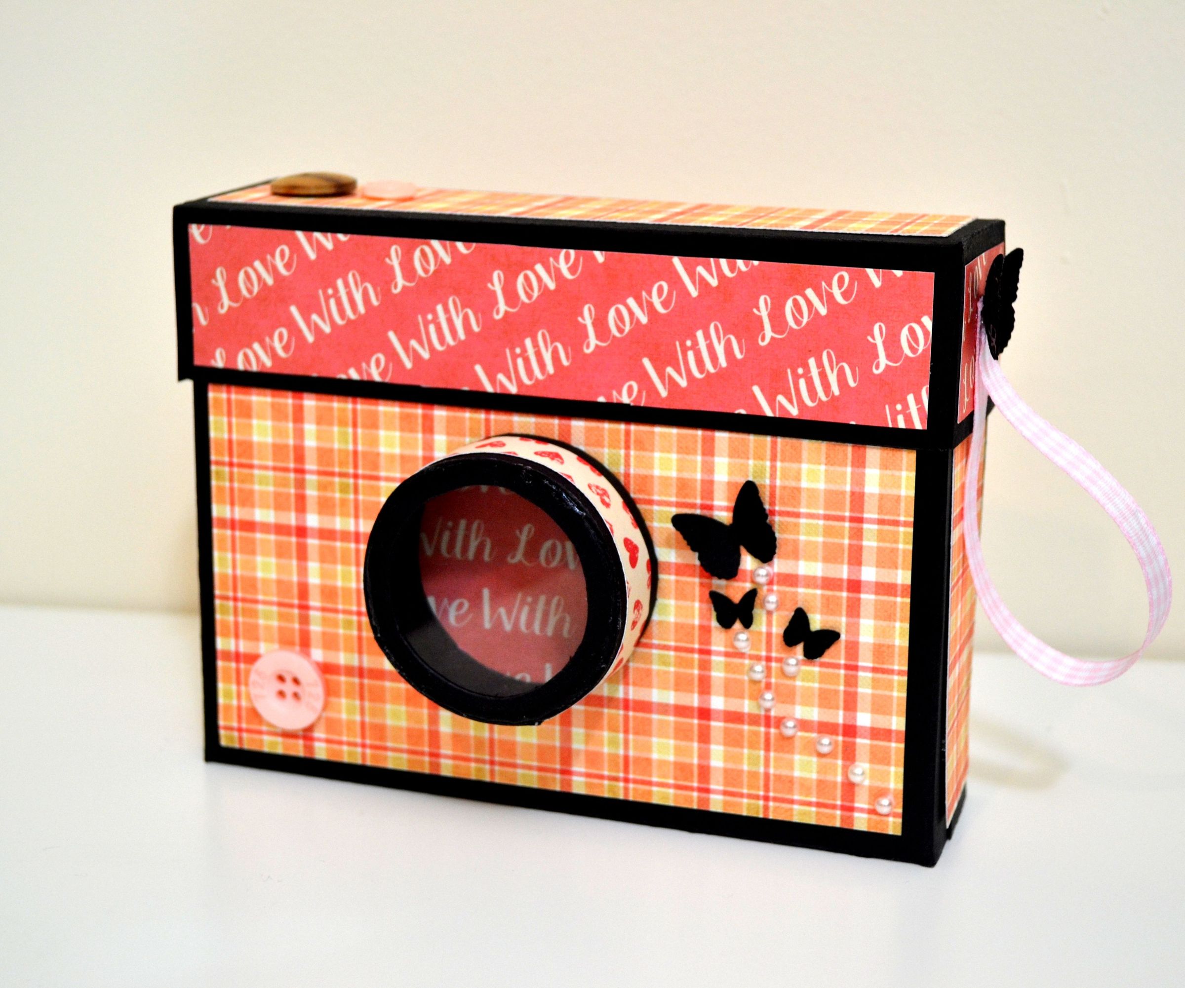  How to Make a Scrapbook Album in a Camera Box | DIY Photo Album | Gift Ideas