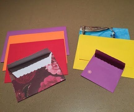 How to Make an Envelope for a Greeting Card
