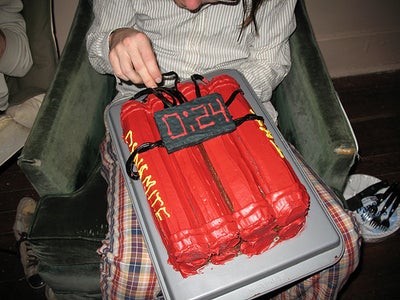 DY-NO-MITE!!! Birthday Cake