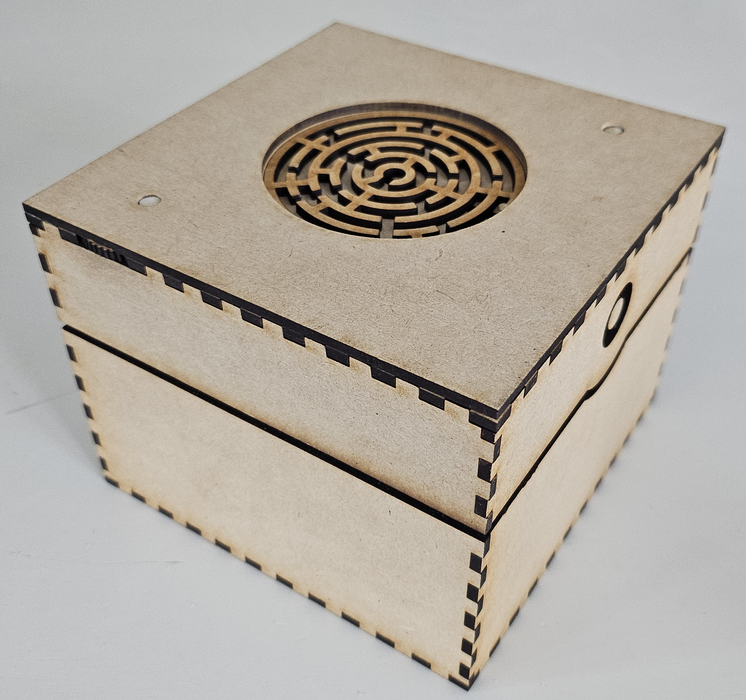 Geared Maze Puzzle Box