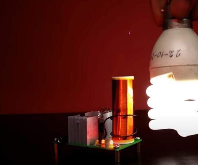 Tesla Coil Using Pcb