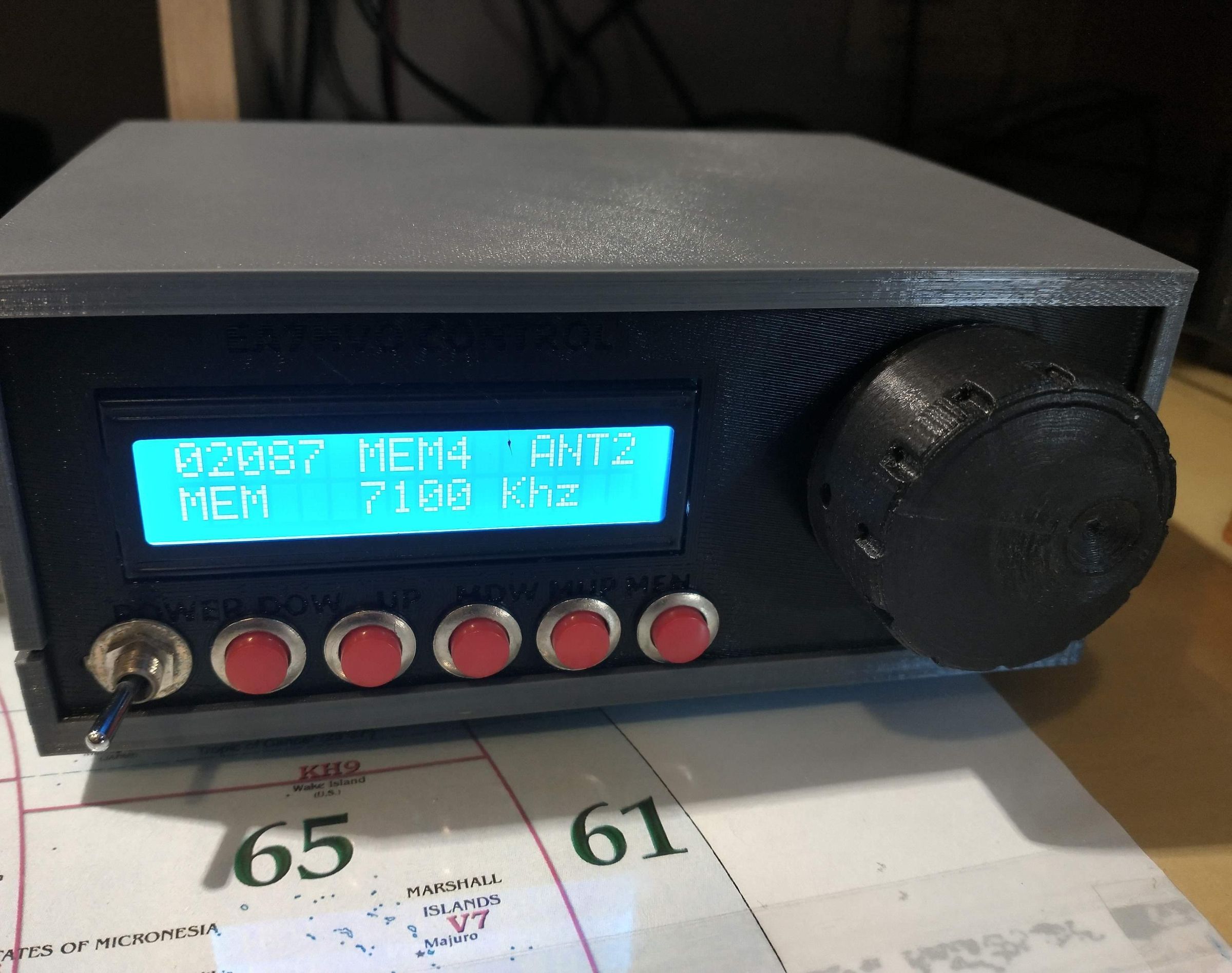 Controller for 3 Magnetic Loop Antennas With Endstop Switch