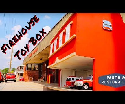 Firehouse Toy Chest for Pre-School Classroom