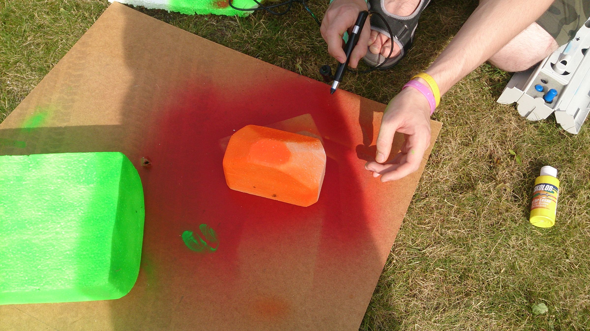 Styrofoam Fishing Boat/Barge for RC Trolling 5 Steps Instructables