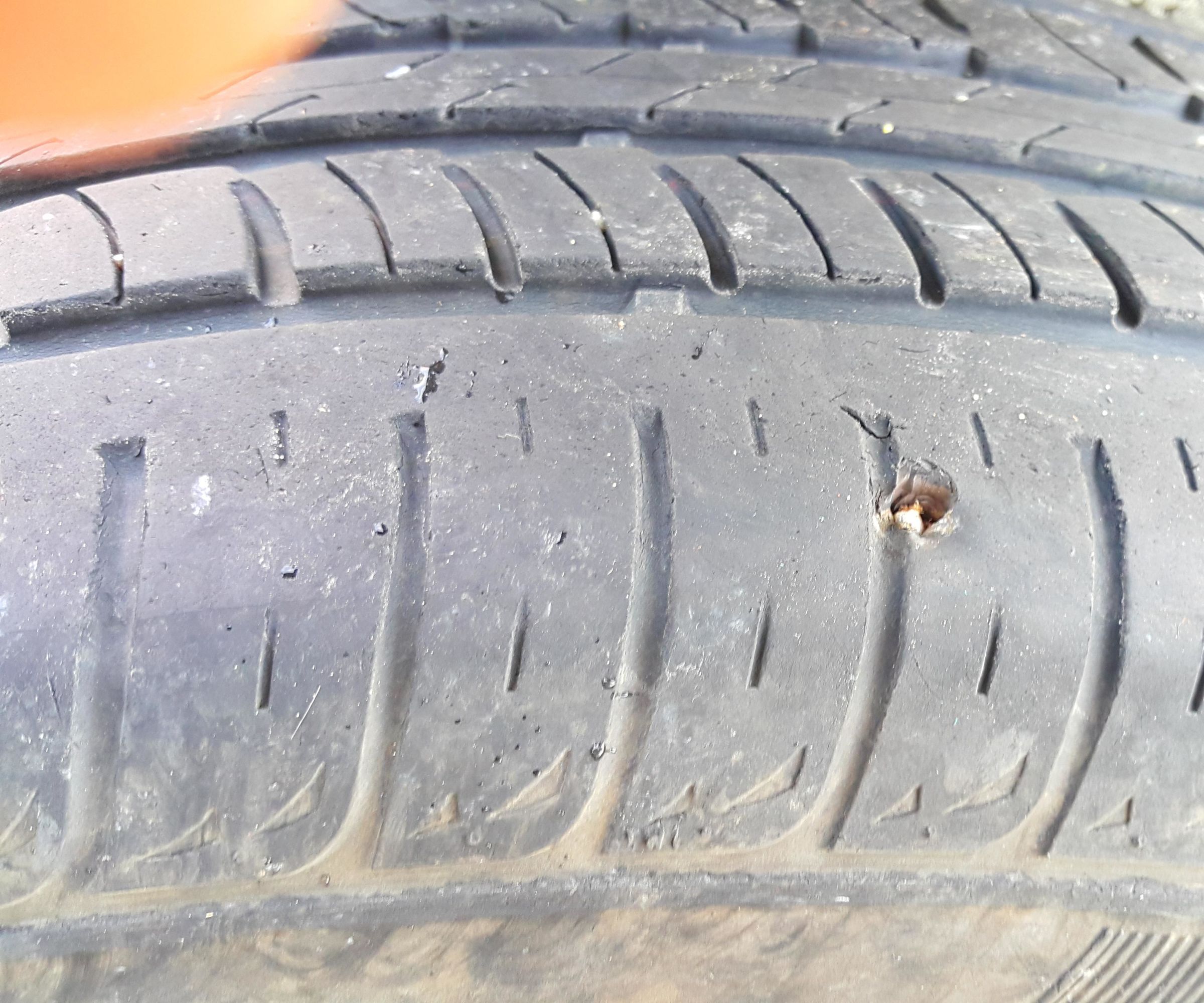 Tire Puncture Repair.