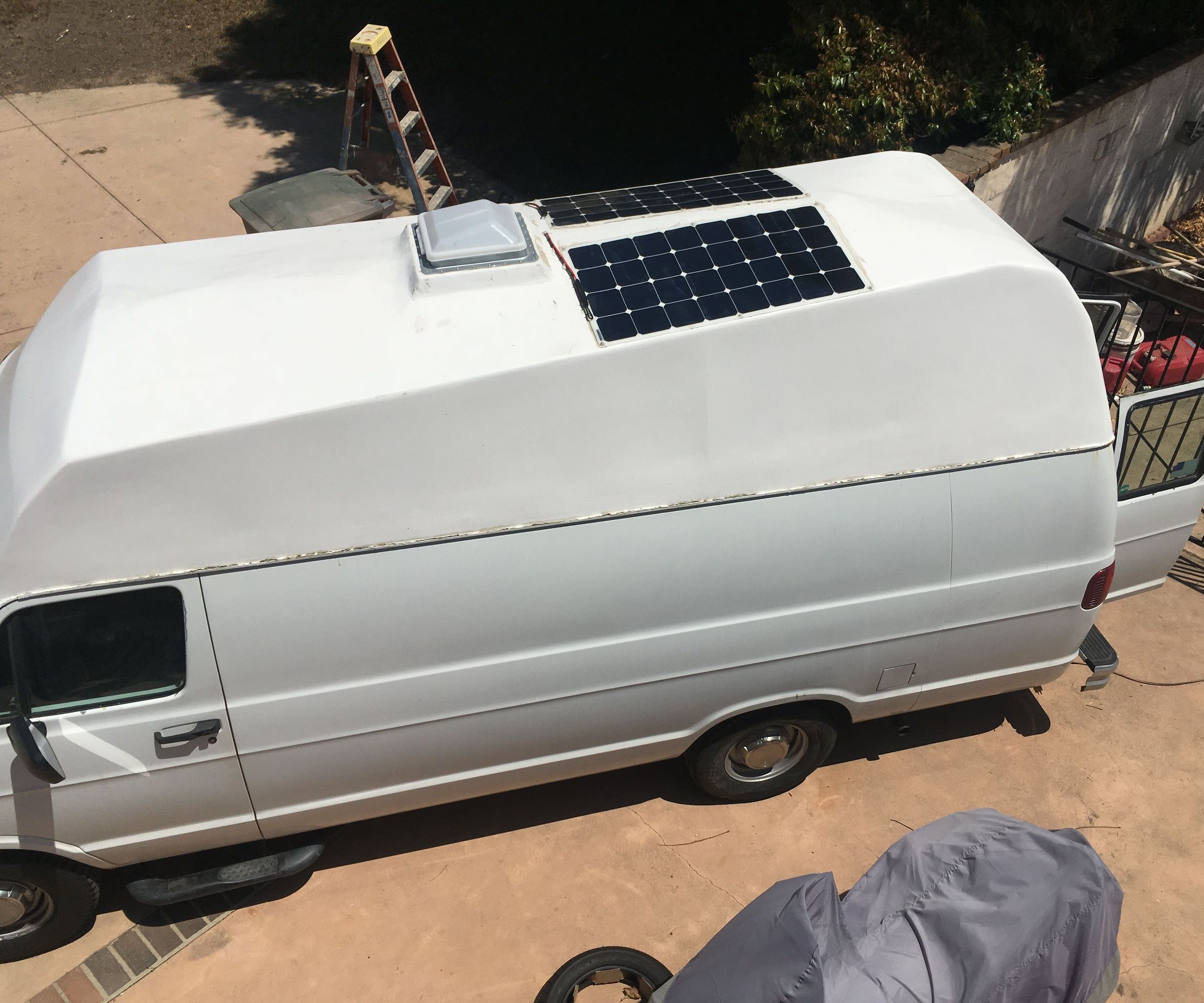 Hi-top Van Solar Power