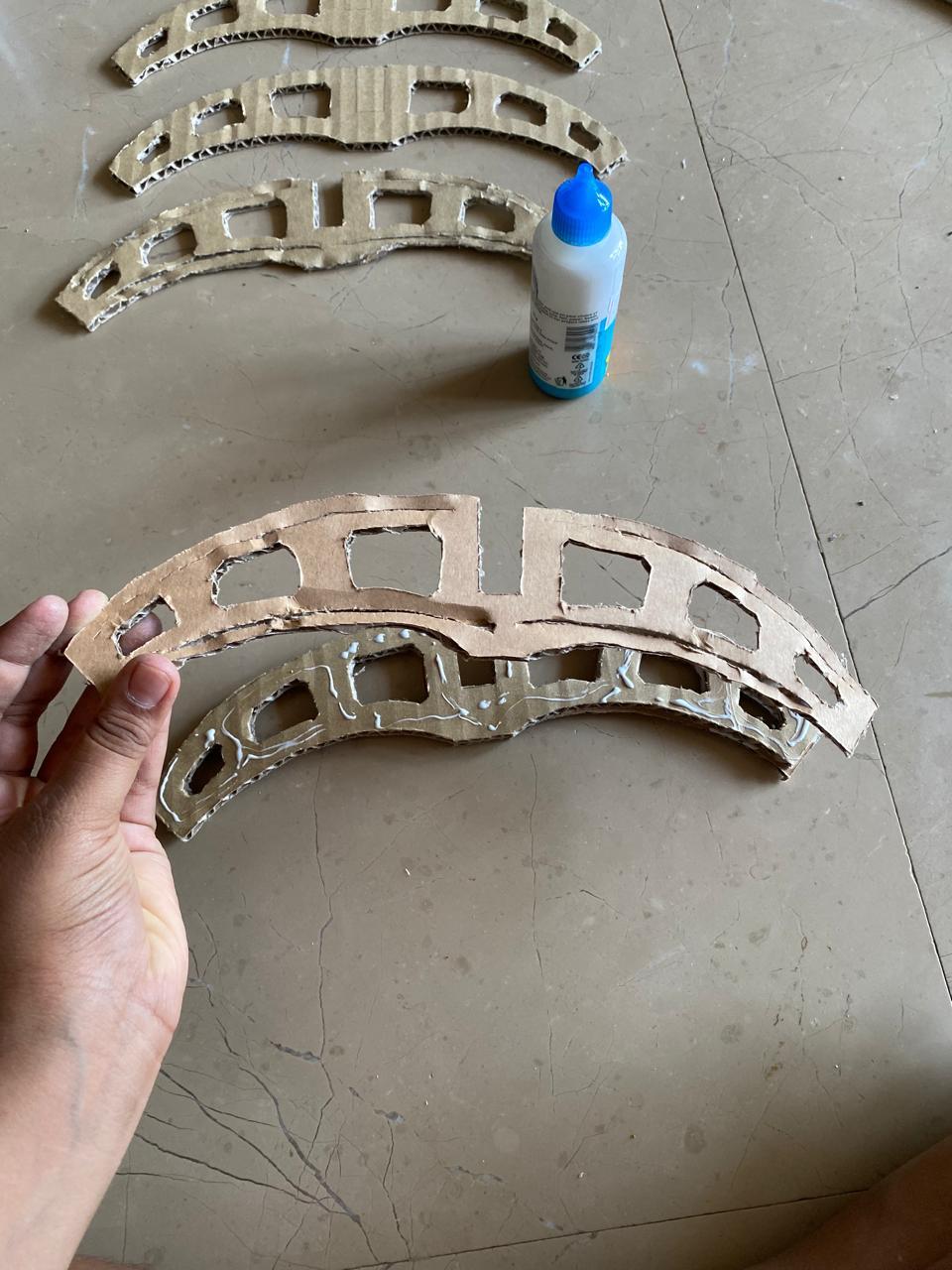 Cut the Bow Handle Body