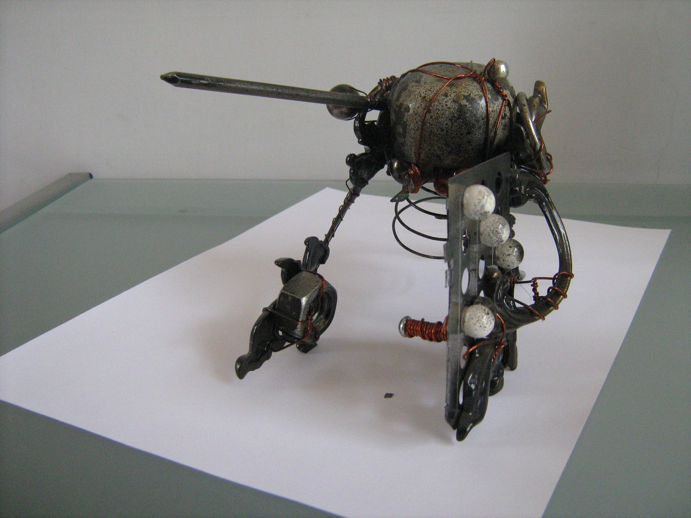"Knight" Steampunk Object Art Custom Figure