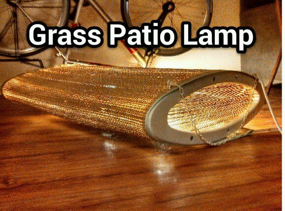 Grass Patio Lamp