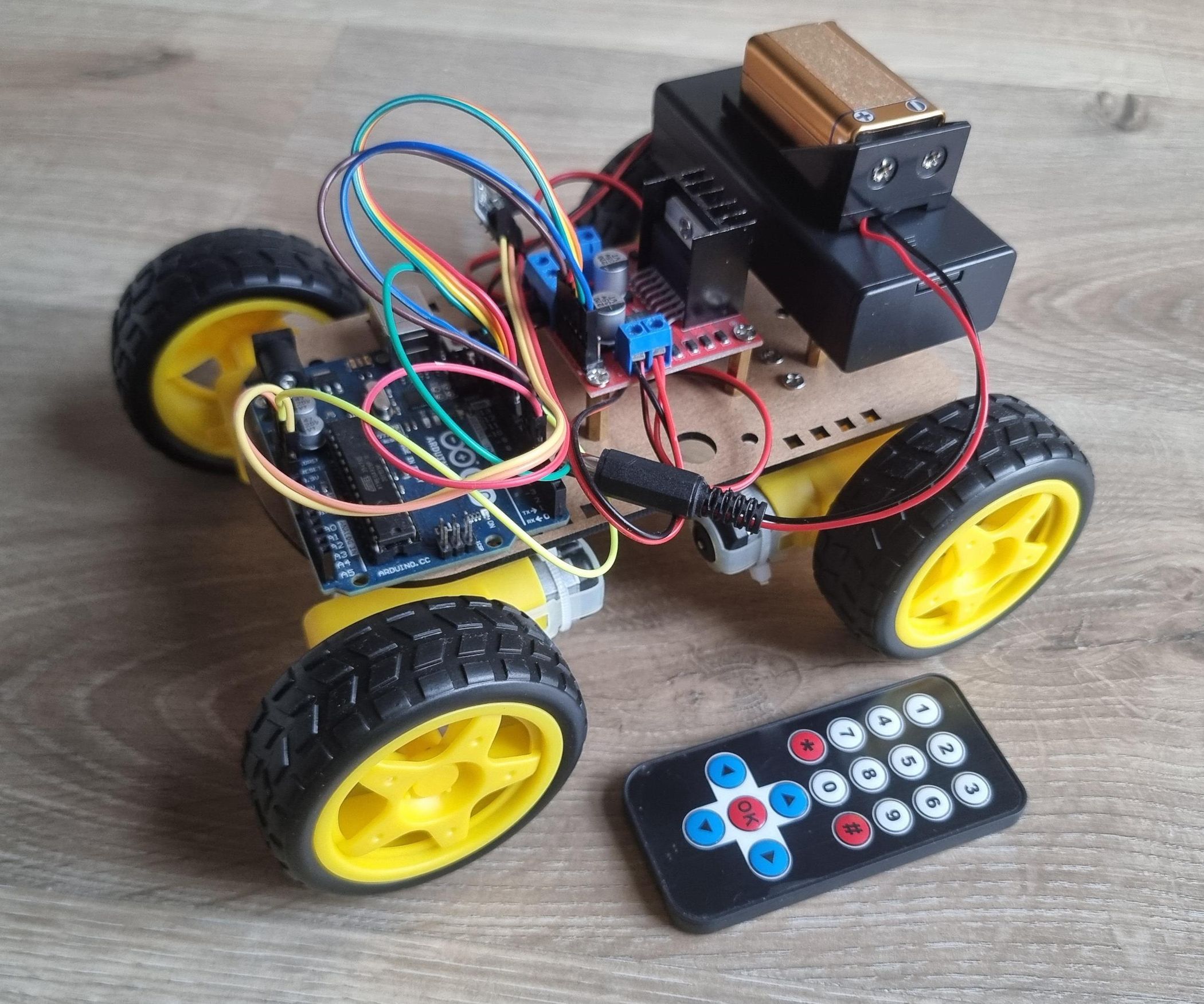 Arduino Rover 4wd Simple Arduino 4WD Robot Car With L298N and IR Remote - V1.0 : 6 Steps ...