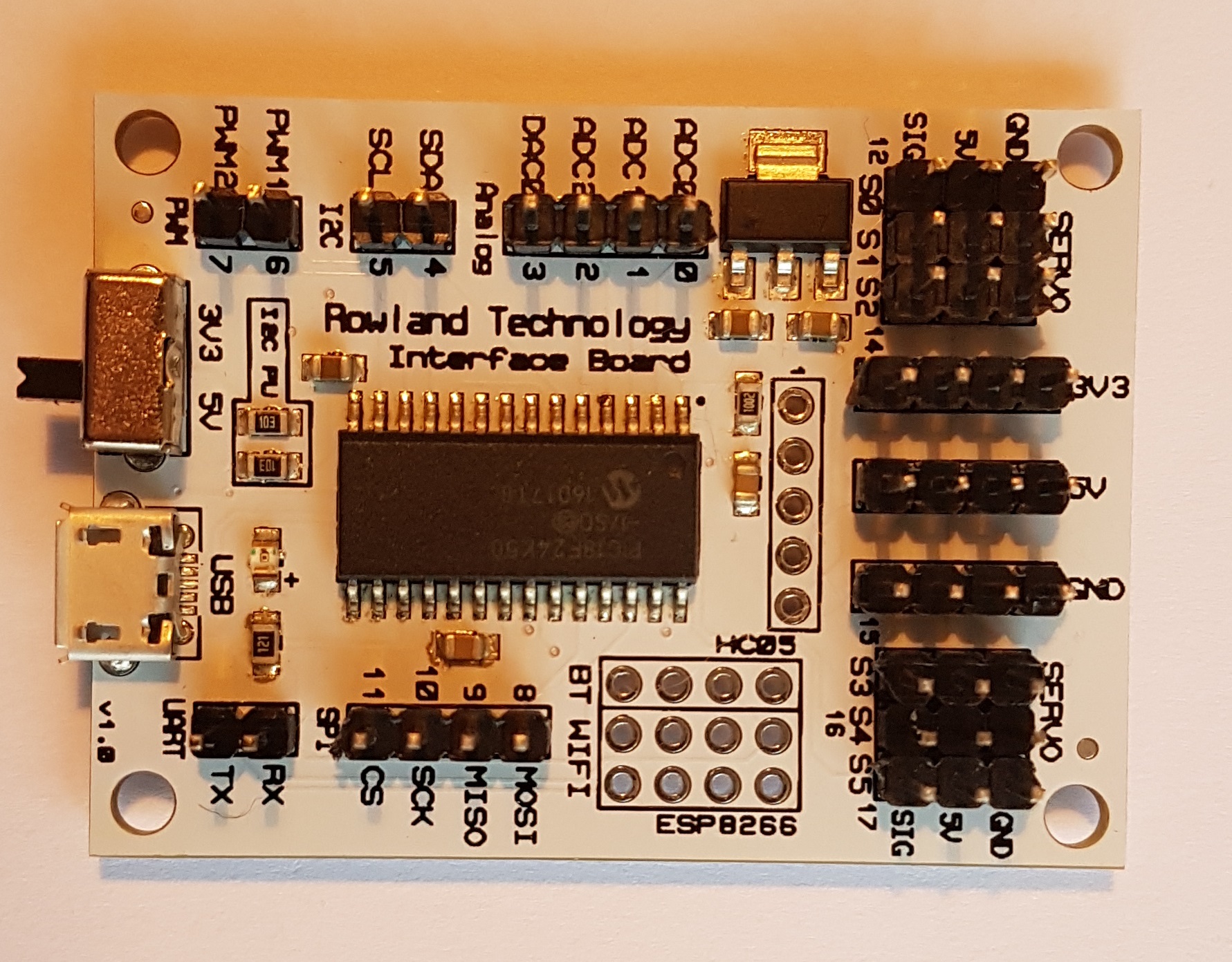Embedded Universal Interface Board USB/Bluetooth/WIFI Control 6 Steps Instructables