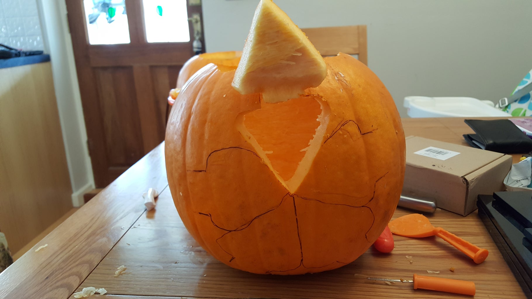 Stranger Pumpkthings - Demogorgon Inspired Pumpkin : 4 Steps (with Pictures) - Instructables stranger-pumpkthings-demogorgon-inspired-pumpkin-4-steps-with-pictures-instructables