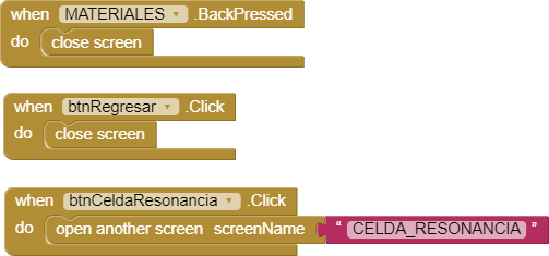 App Inventor 2 Blocks