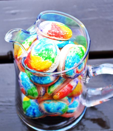 Rainbow Macarons