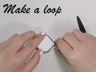 Adjust the Ring Size and Make a Knot