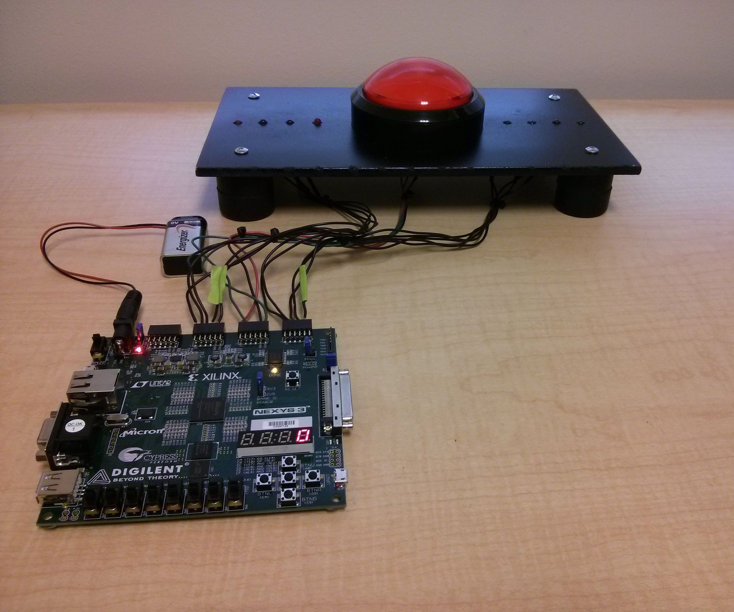 Nine-Shine-Line: the LED Timing Game