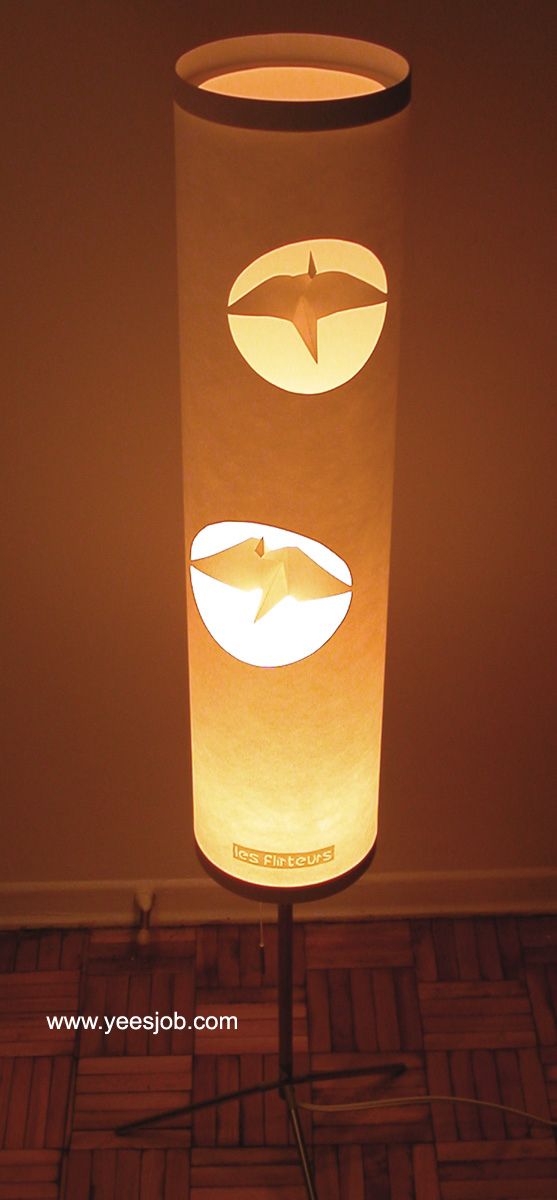Les Flirteurs Paper Lantern for Valentine's Day
